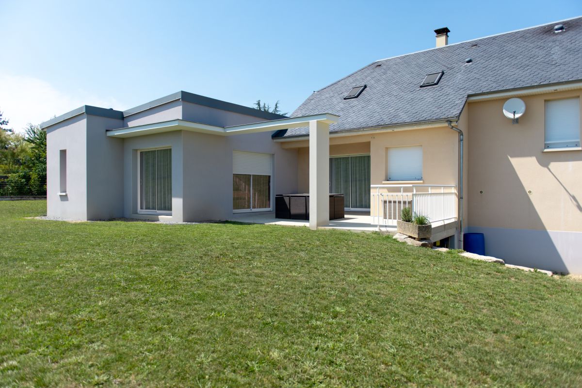 Extension de maison par CTA Construction (Rodez, Figeac)