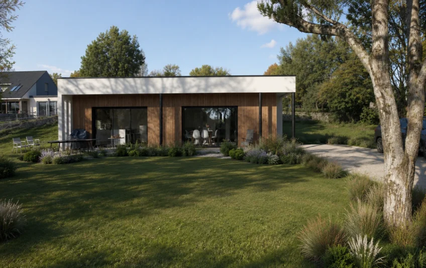 Maison moderne à Calmont